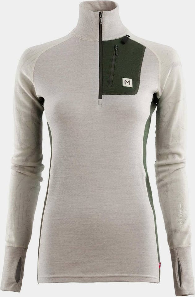 Aclima Lars Monsen Femunden Women's Polo Beige 01