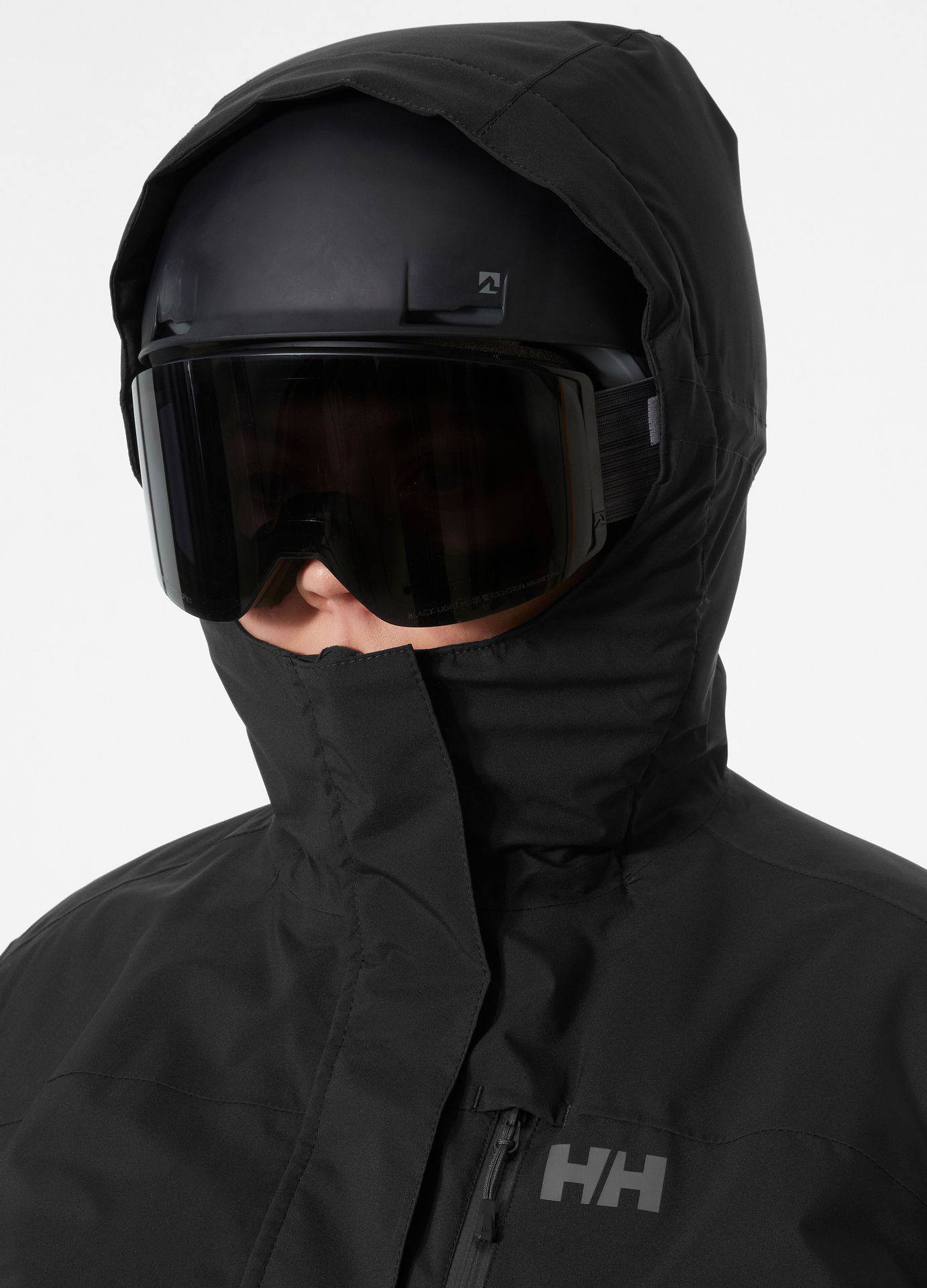 Helly Hansen Women's Snowplay + Jacket Musta 02