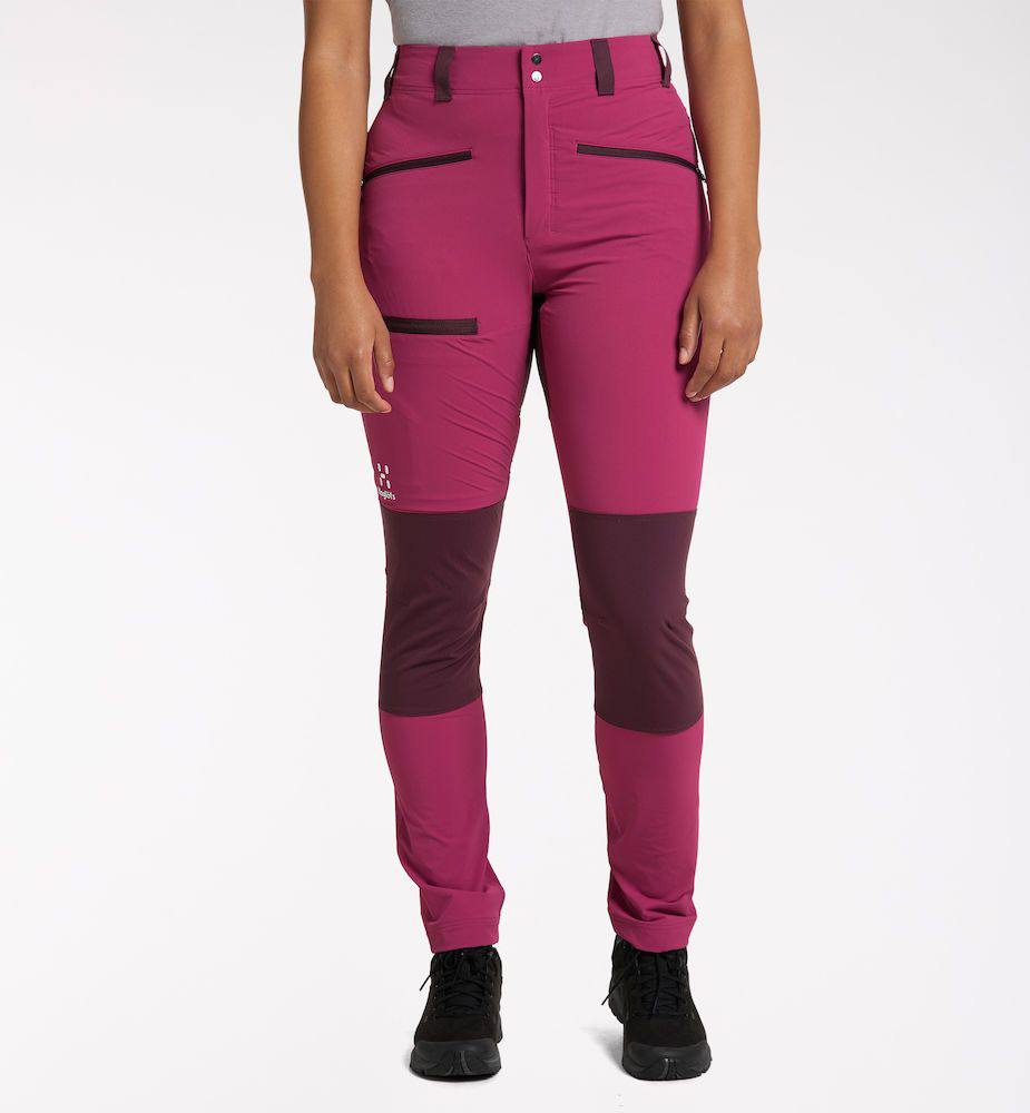 Haglöfs Women's Mid Slim Pant Dark Pink 06