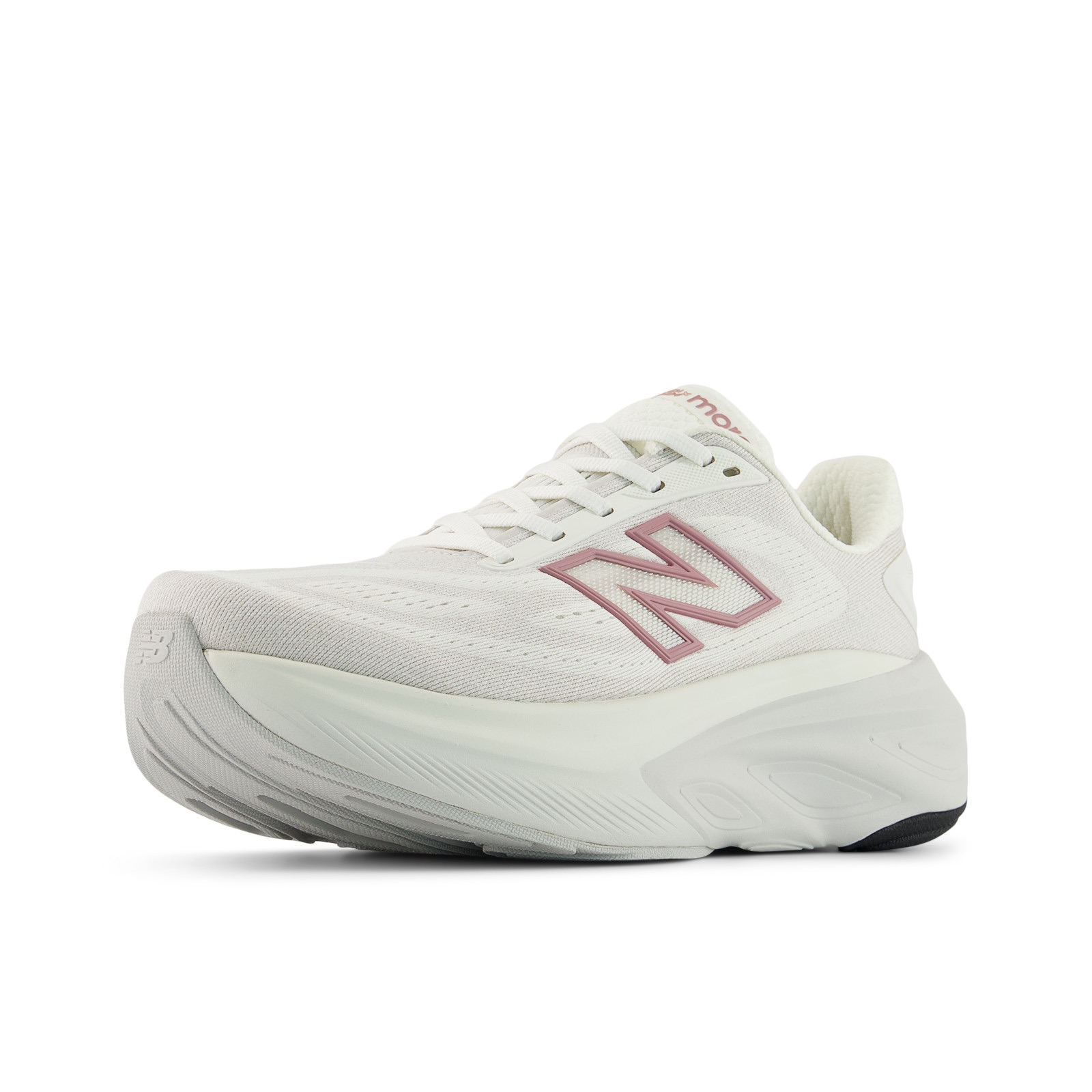 New Balance Women's Fresh Foam More V6 Sea Salt / Rosewood / Grey mat 10