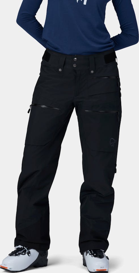 Norrøna Women's Lofoten GTX Insulated Pants Caviar 05
