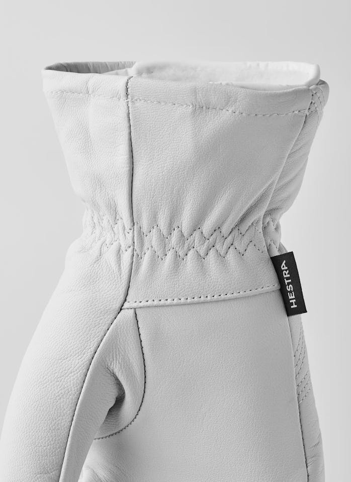 Hestra Leather Box Mitt Valkoinen 07