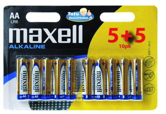 Maxell AA 10-pack Lr6