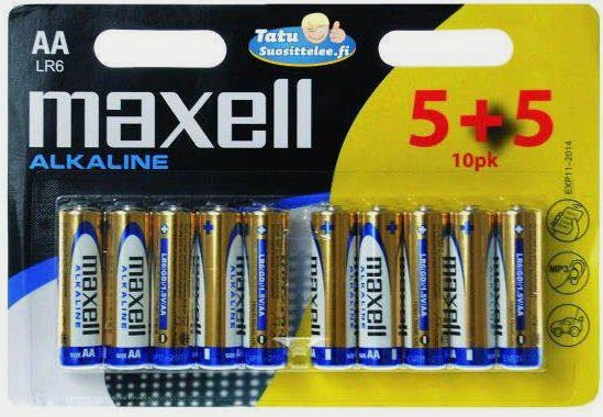 Maxell AA 10-pack Lr6  01