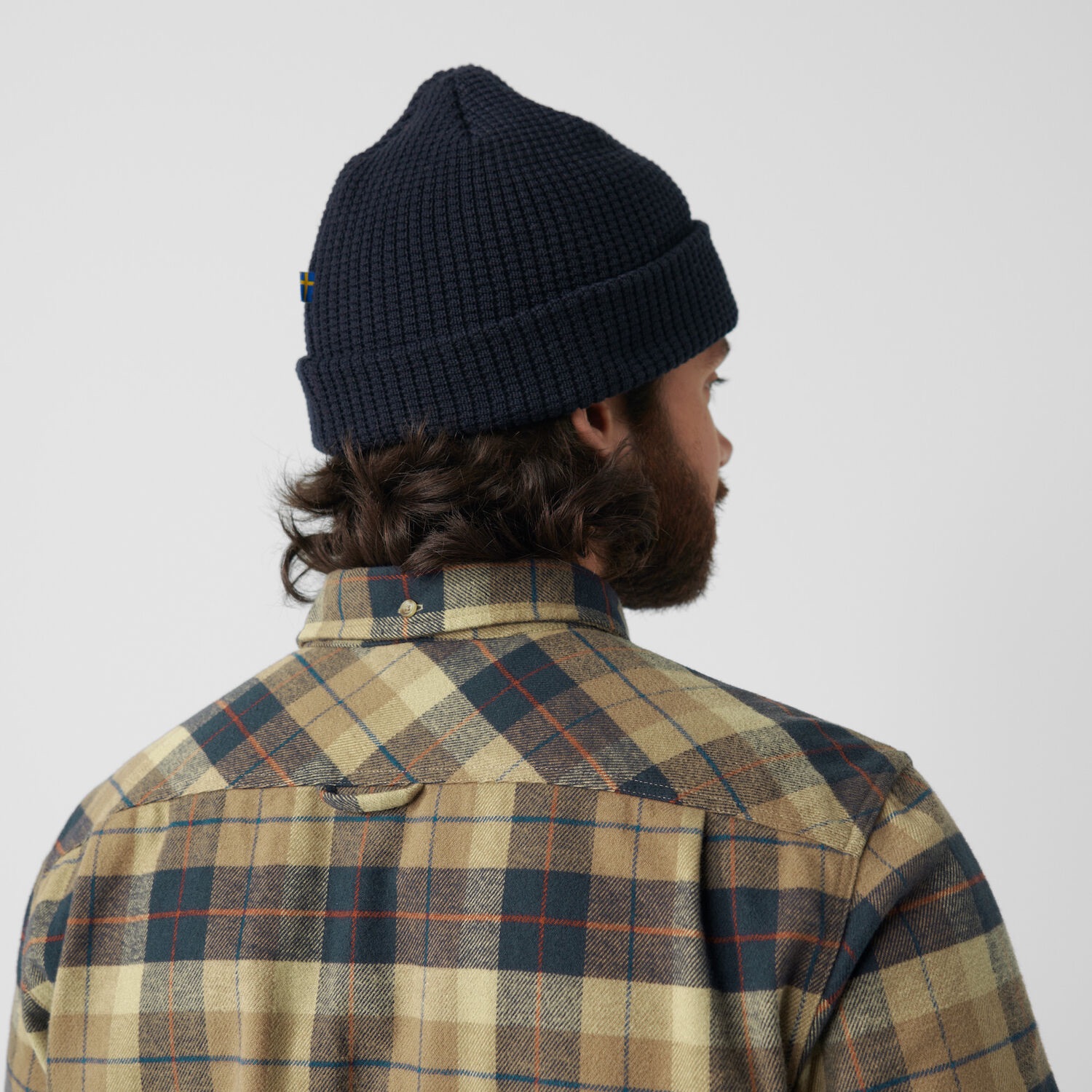 Fjällräven Singi Heavy Flannel Shirt Chalk/Navy 08