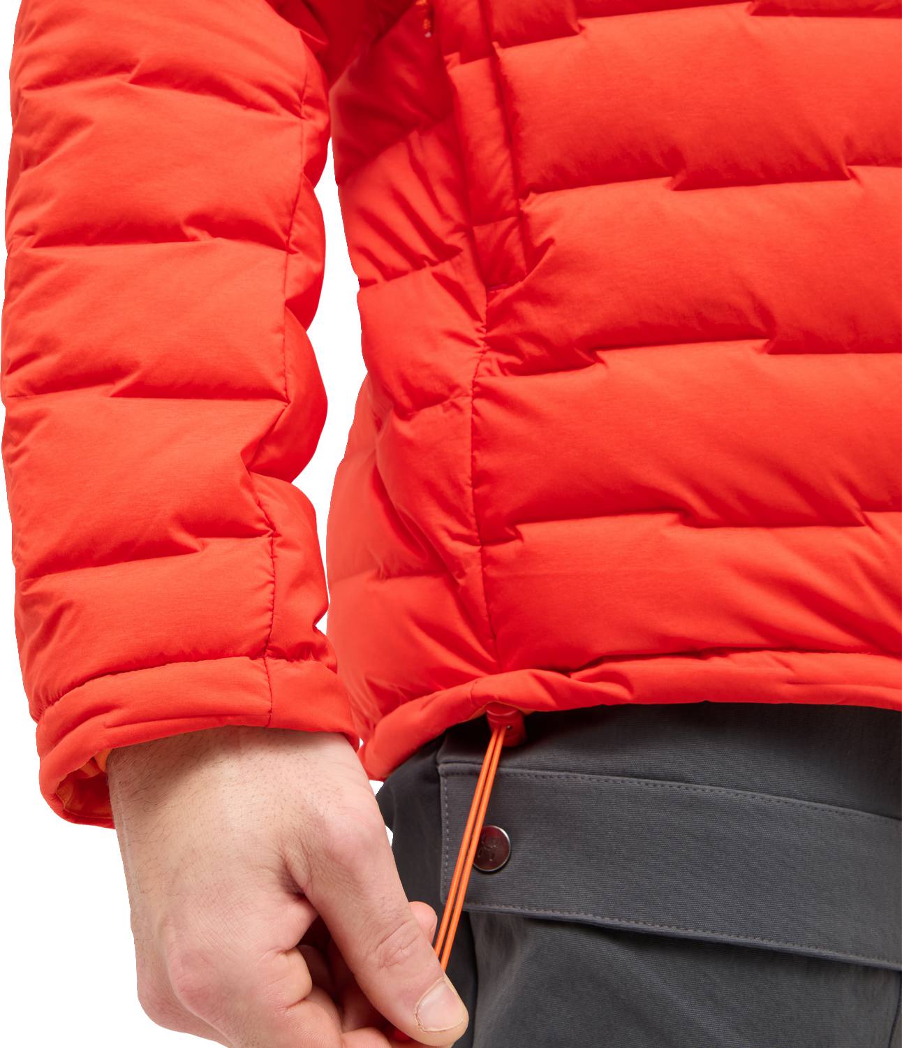 Haglöfs Men's Spitz Down Hood - Miesten untuvatakki Habanero 06