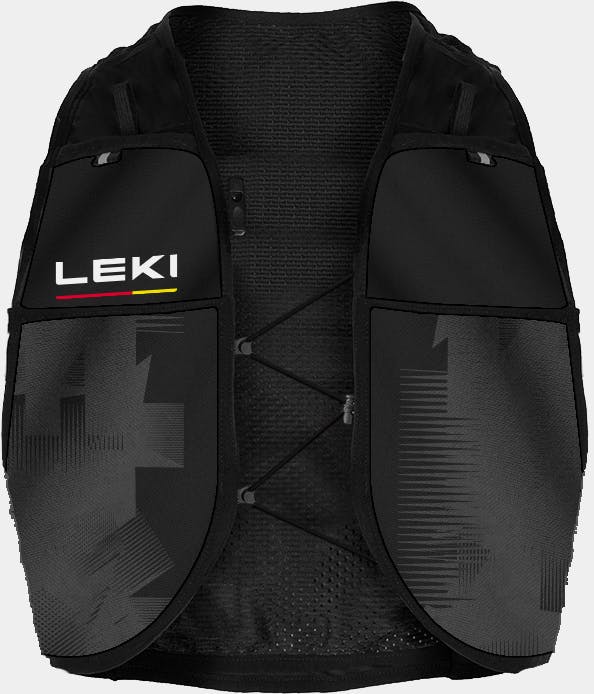 Leki Trail Running Quiver Vest Black / Grey 02