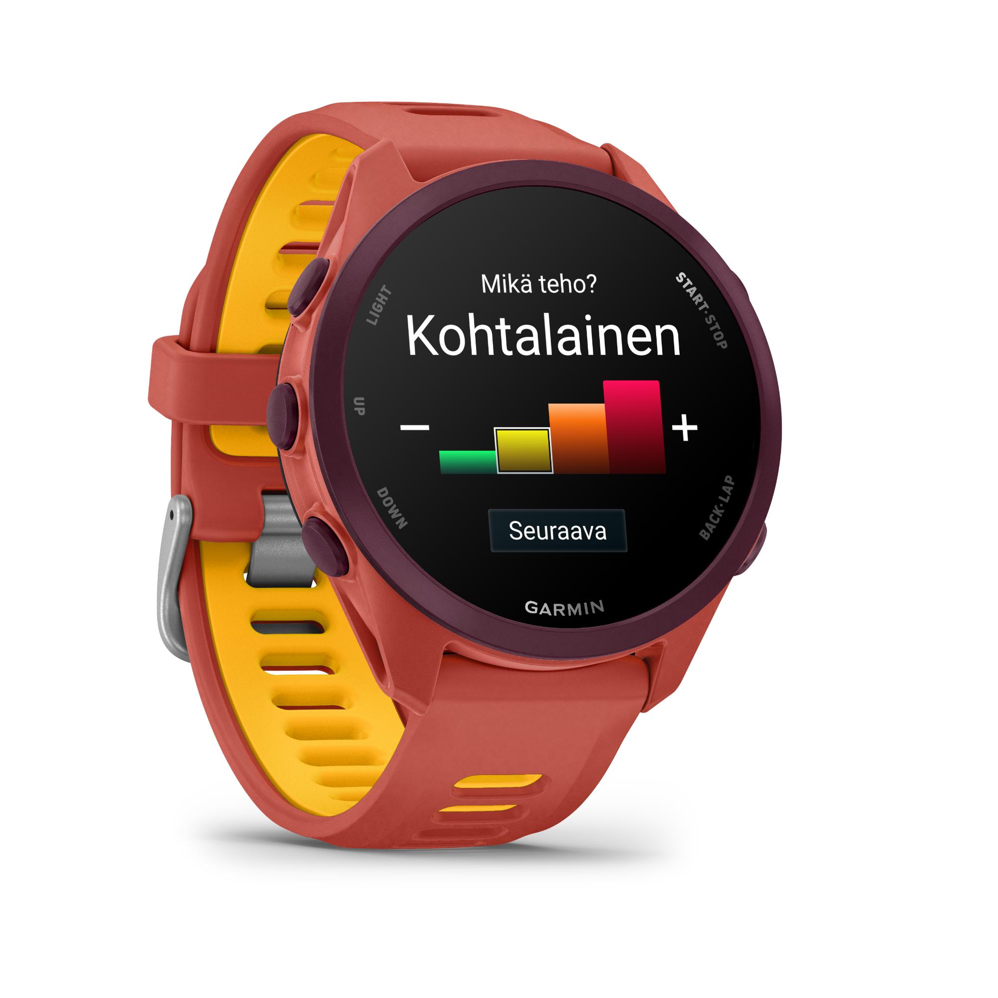 Garmin Forerunner 170 Music Red Pink/Mango  14