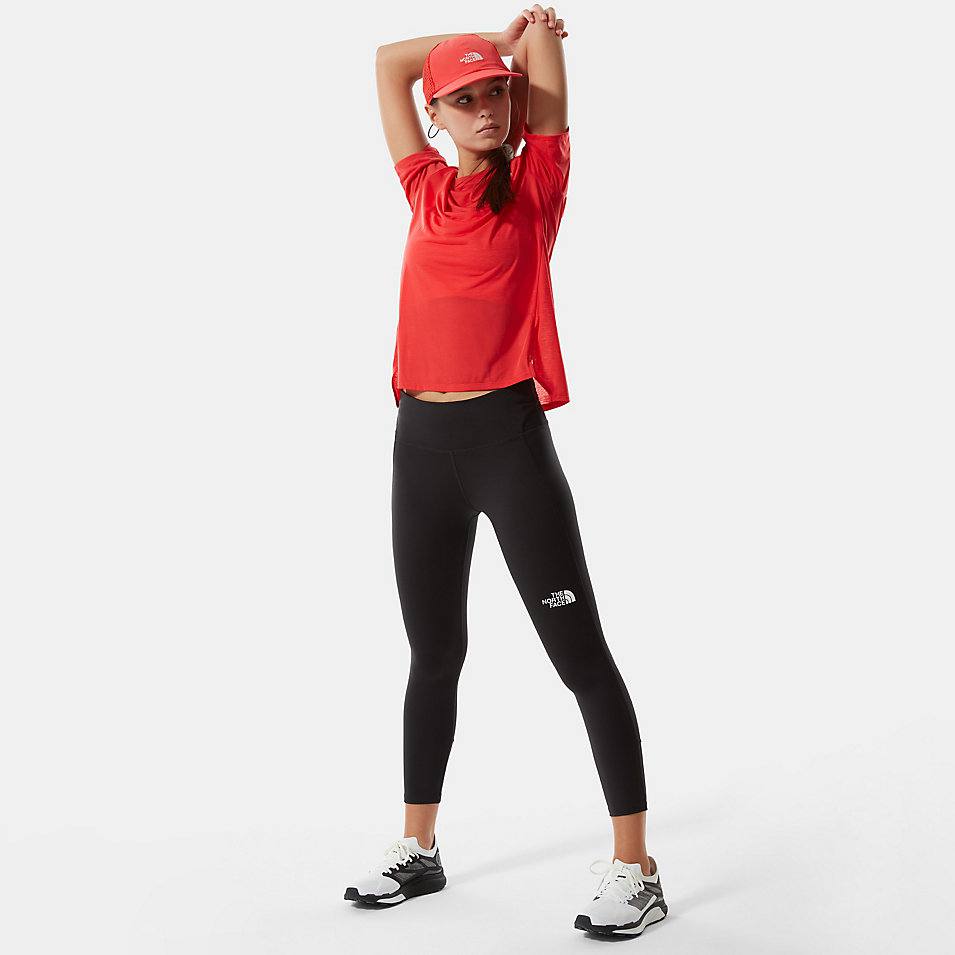 The North Face Women's Up With The Sun S/S Red 06