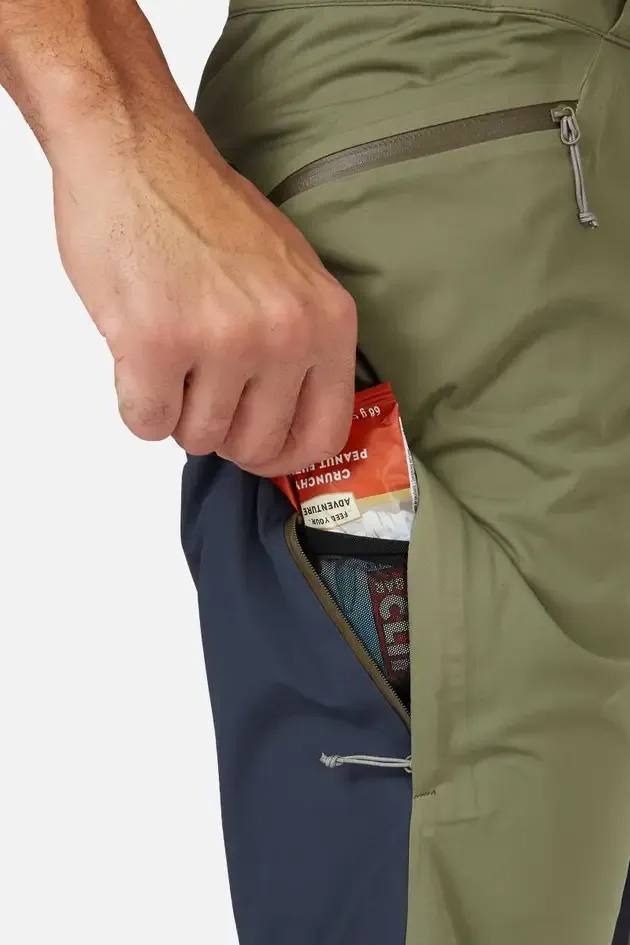 Rab Men's Cinder Kinetic Shorts Light Khaki 08