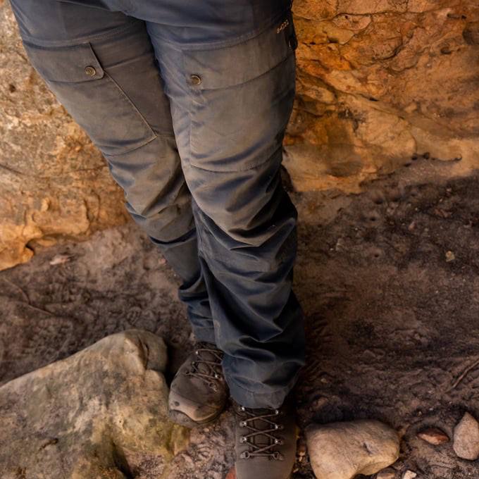 Fjällräven Men's Keb Trousers Deep Forest - Laurel Green 21