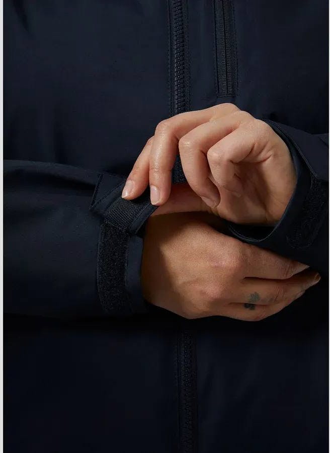 Helly Hansen Women's Crew Midlayer 2 Jacket Navy 05