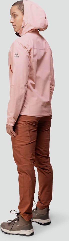 Halti Women's Pallas Evo Hooded + Jacket Silver Pink 04