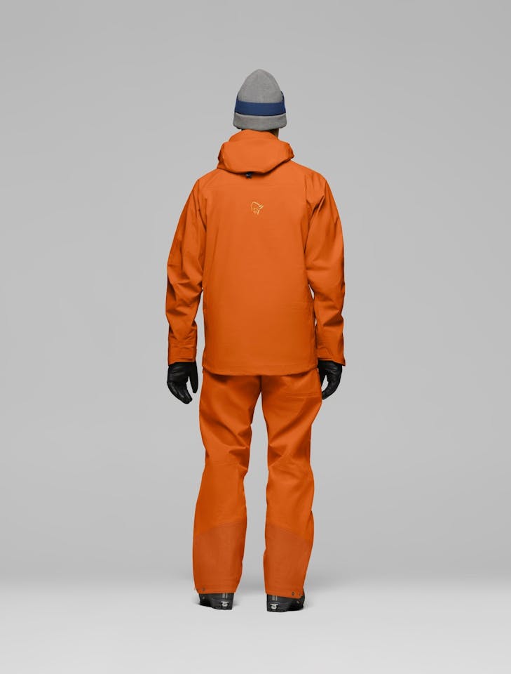 Norrøna Men's Lofoten GTX Pro Jacket Gold Flame 05