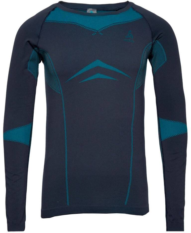 Odlo Men’s Performance Evolution Warm Long-Sleeve Baselayer Top