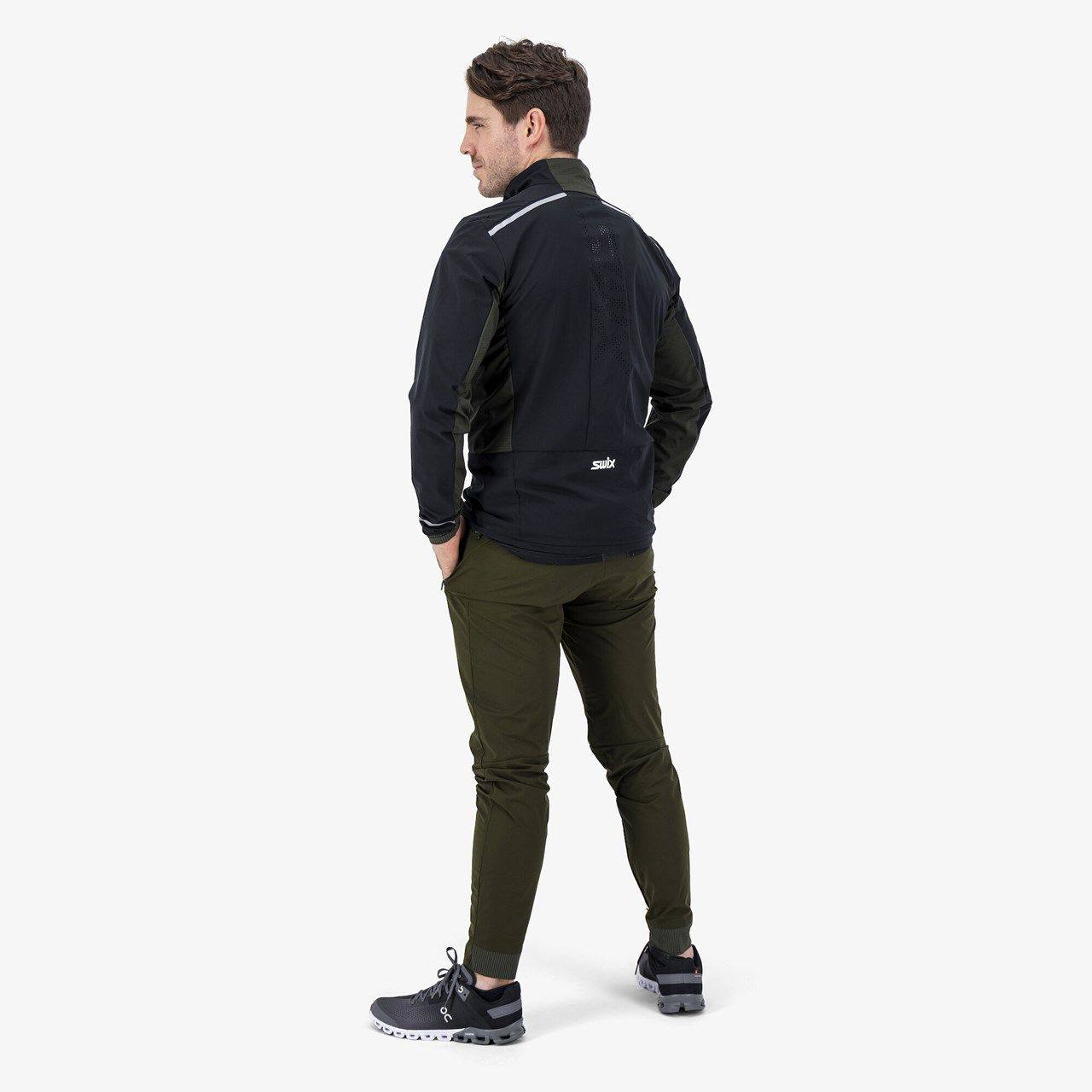 Swix Men's Motion Premium Jacket Musta/Oliivi 05