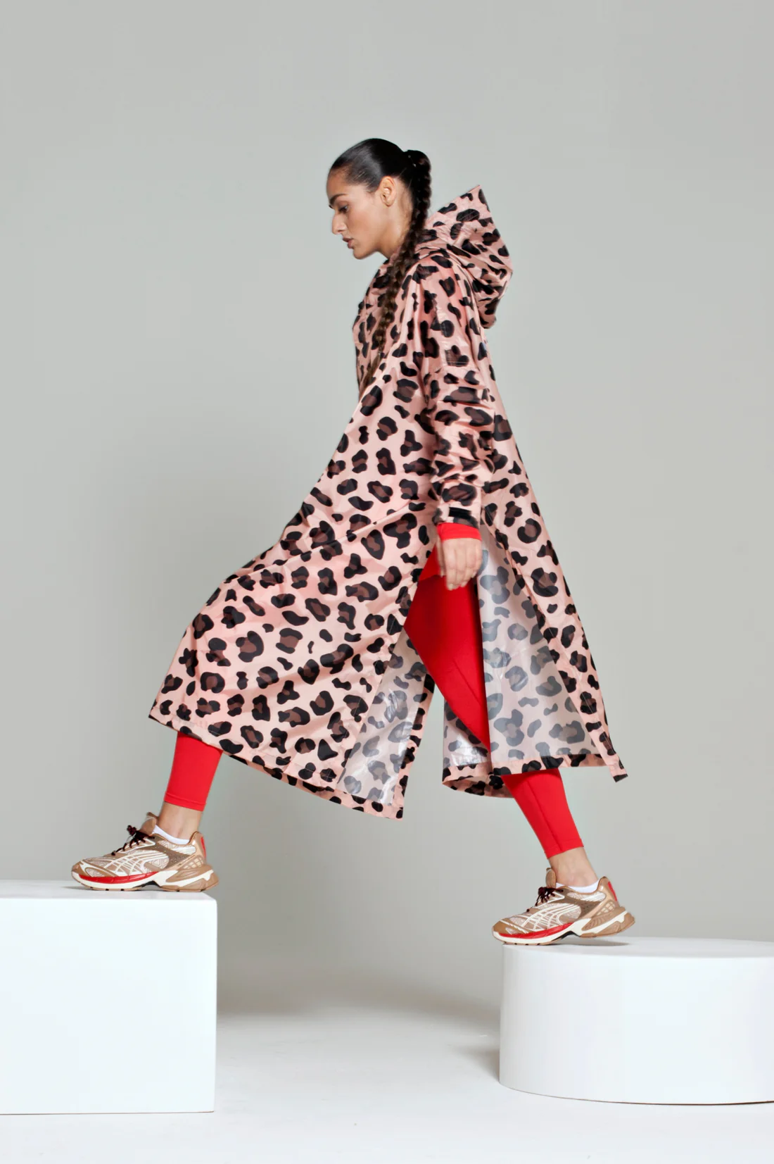 Rainkiss Poncho Pink Panther  03