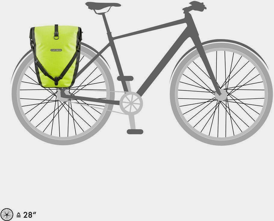 Ortlieb Back-Roller Hi-Visibility, yksi kappale Keltainen 02