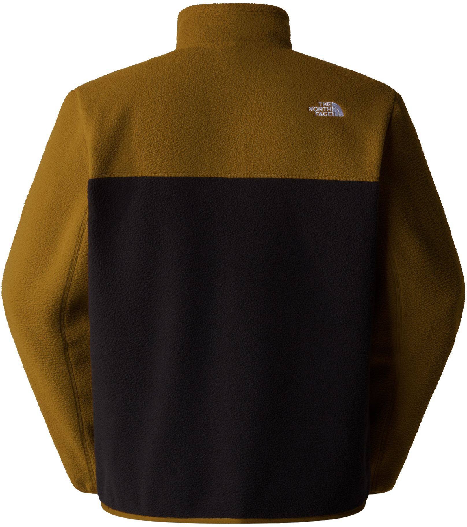 The North Face Men's Yumiori 1/4 Zip Musta / Vihreä 03