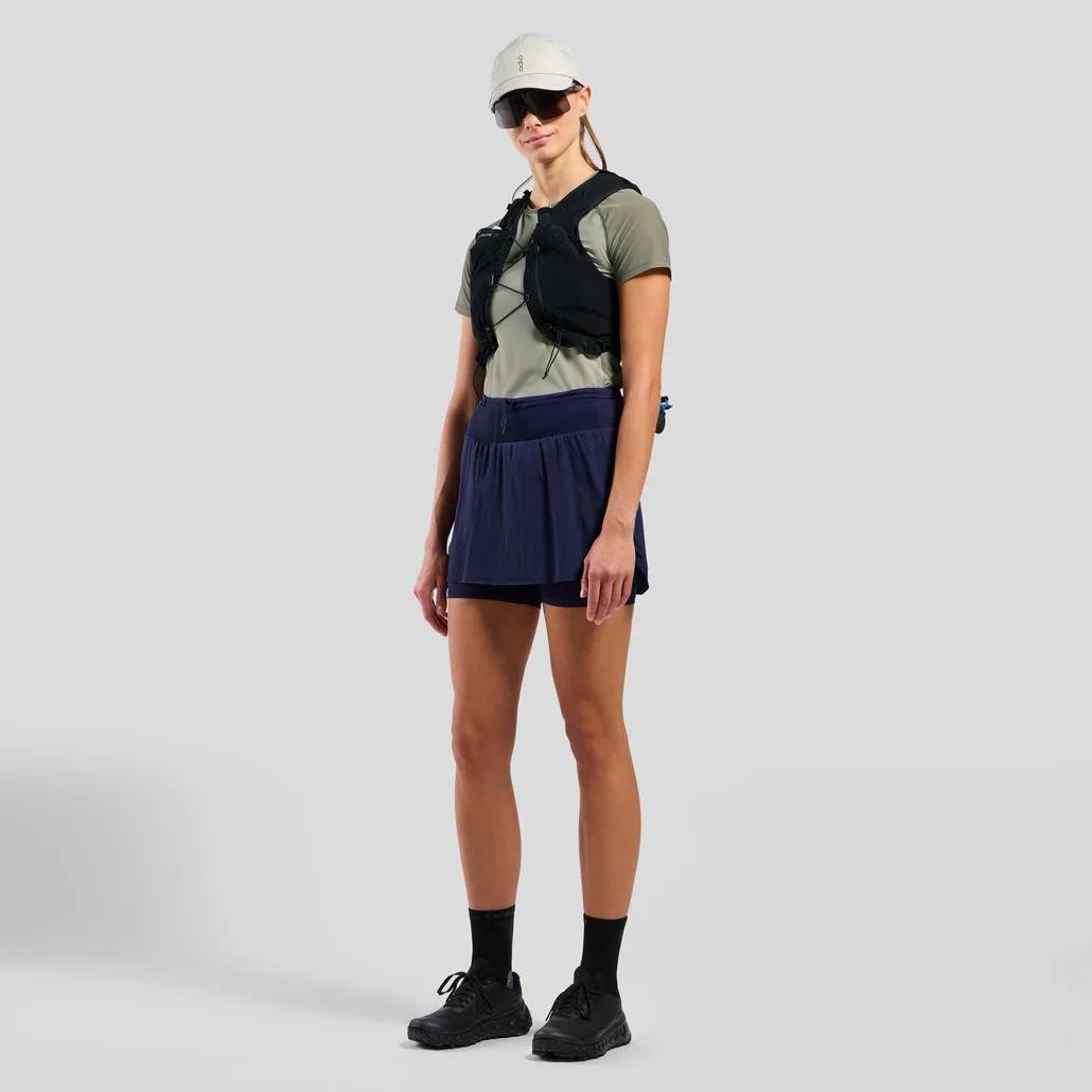 Odlo Women's The X-Alp Trail Running Skirt 2.0 Musta 03