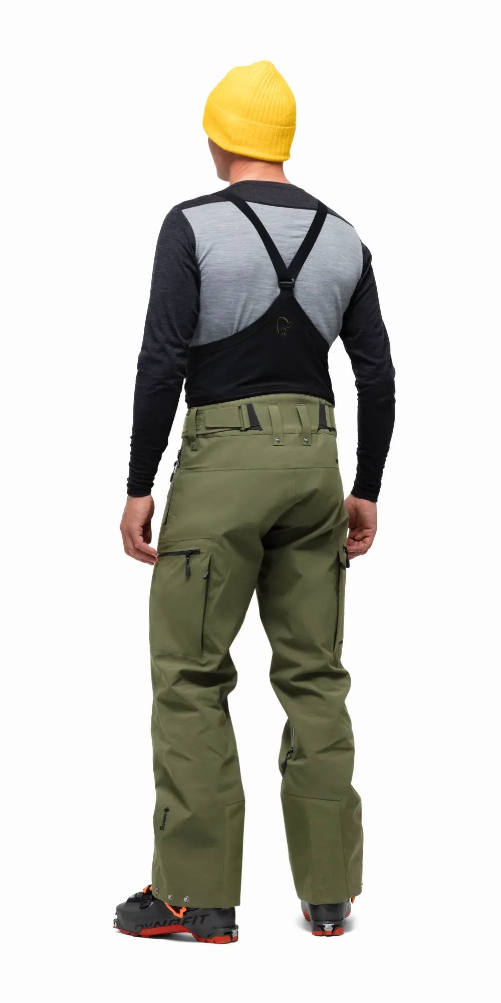Norrøna Men's Lofoten Zip-in Ski/board Bib - Scandinavian