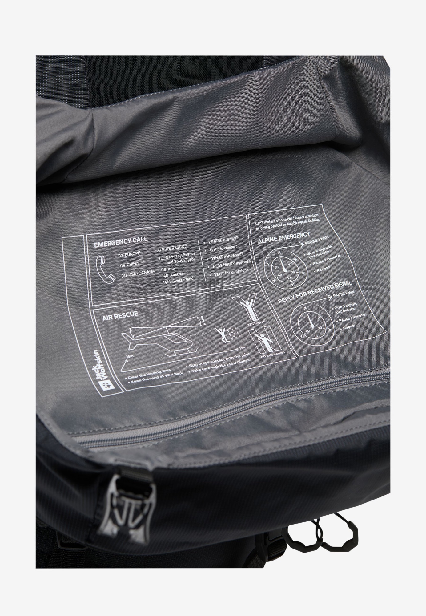 Jack Wolfskin Trailflair Pro 60 S-XL Musta 16