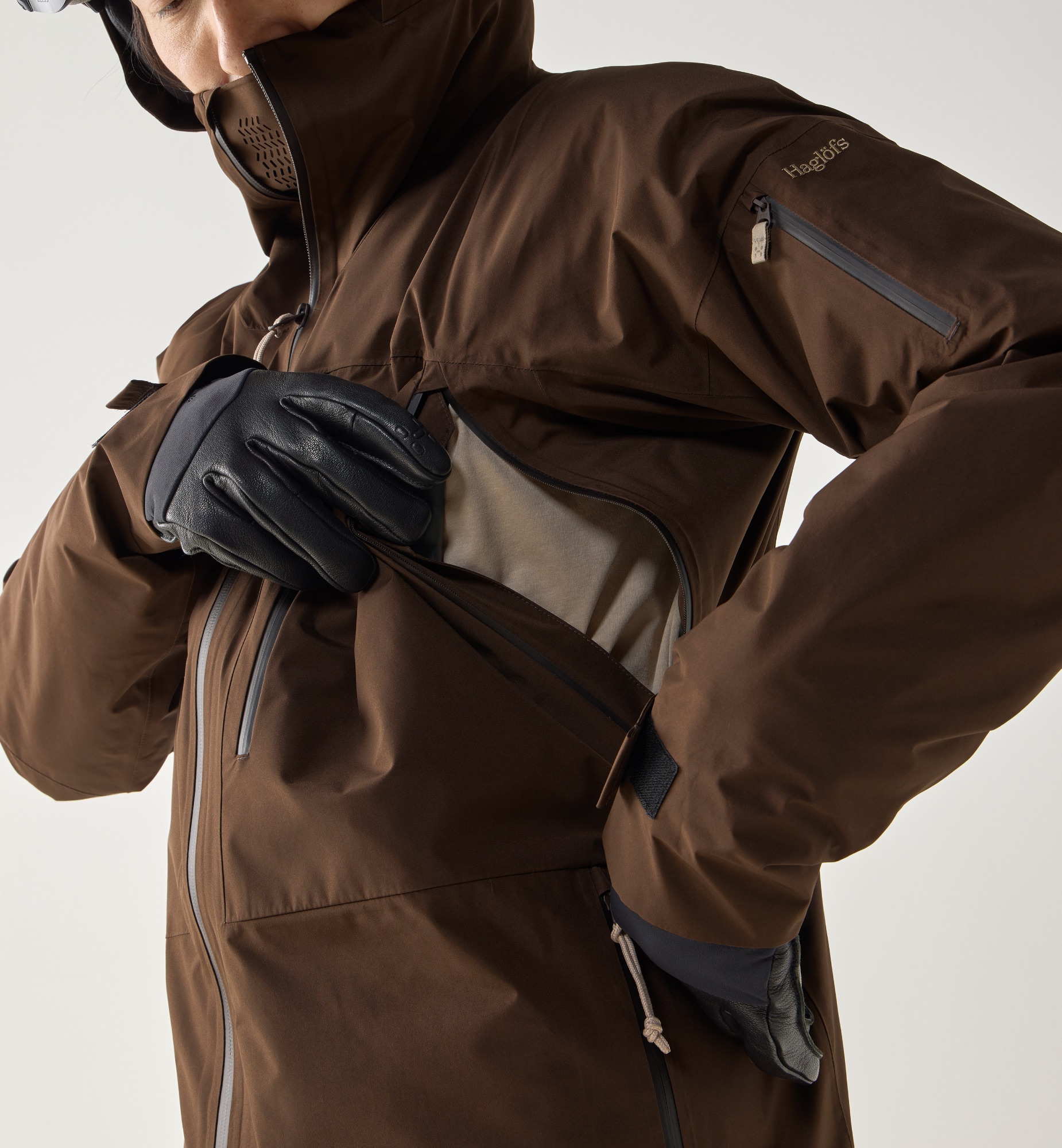 Haglöfs Men's Latnja GTX Insulated Jacket Woodland Brown 08