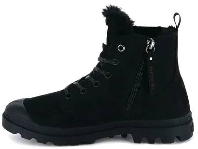 Palladium Women's Pampa Zip Hi Wl Musta 02