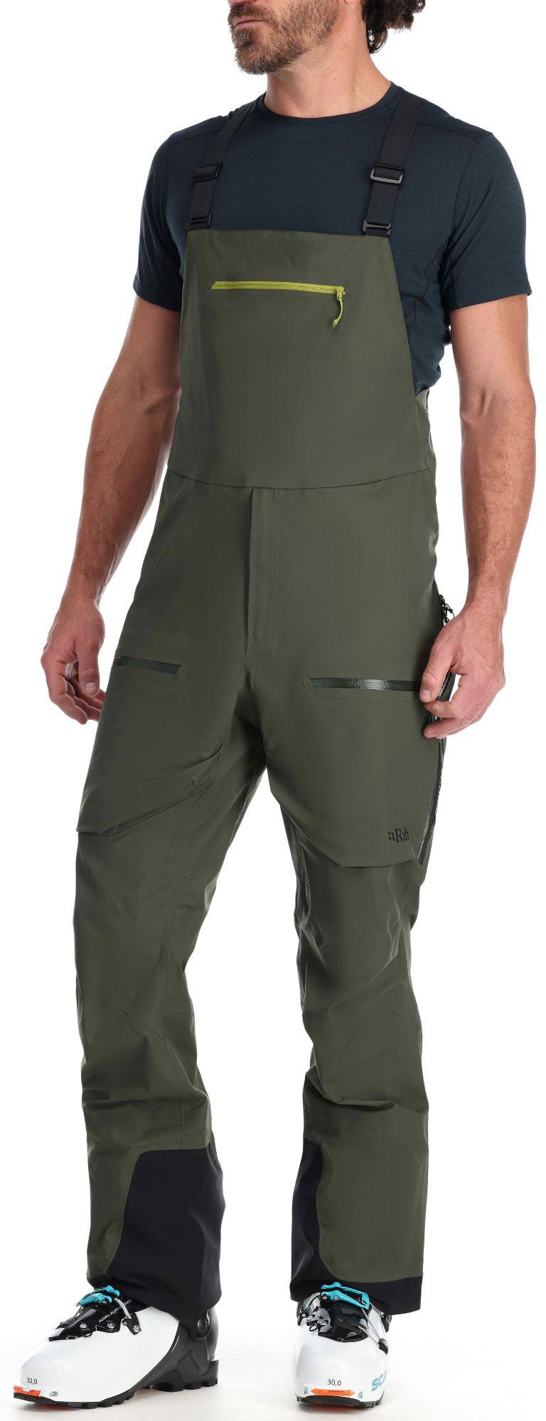 Rab Men's Khroma Kinet Bib Army Green 04