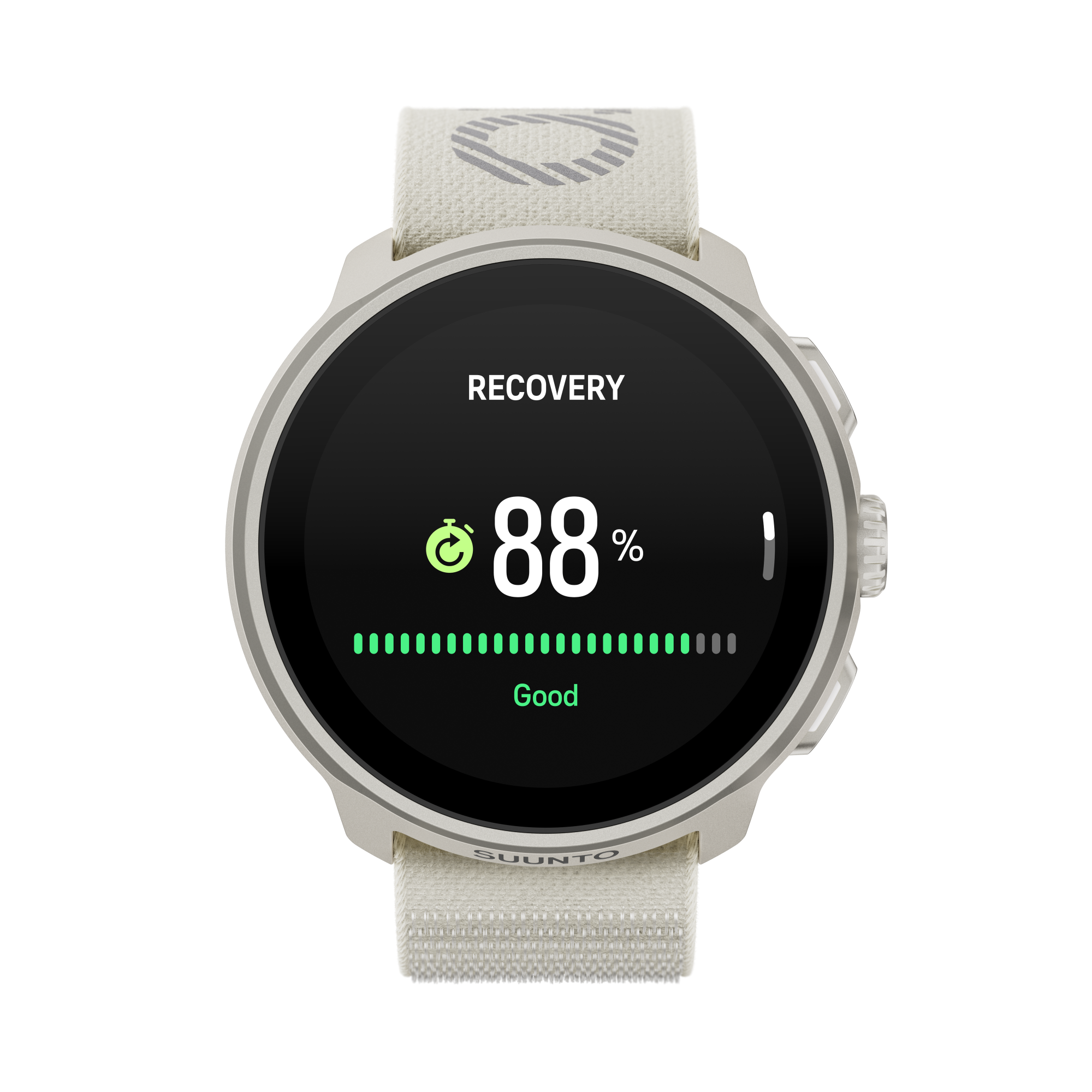 Suunto Run Frost Grey With Silicon Strap  10