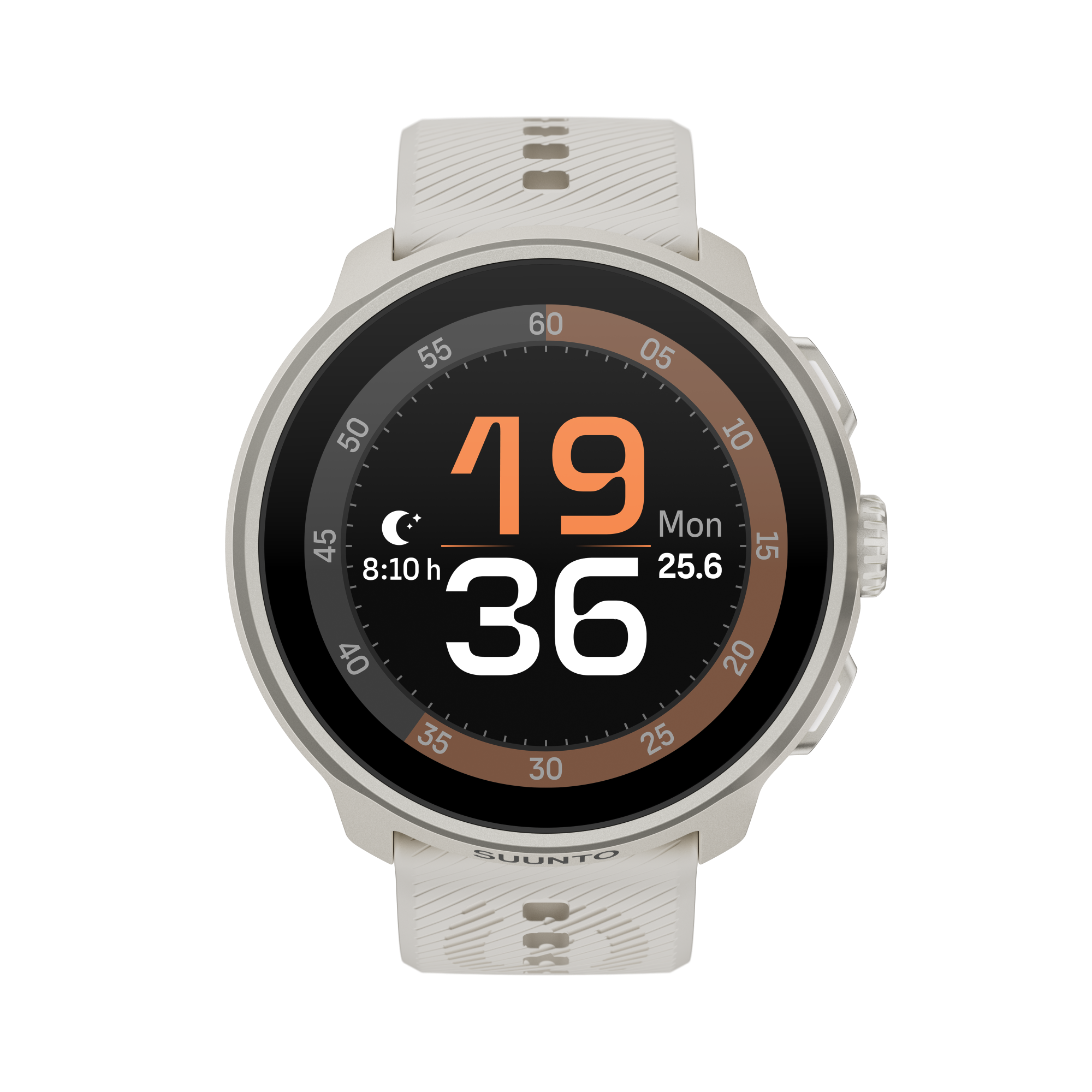 Suunto Run Frost Grey With Silicon Strap  06