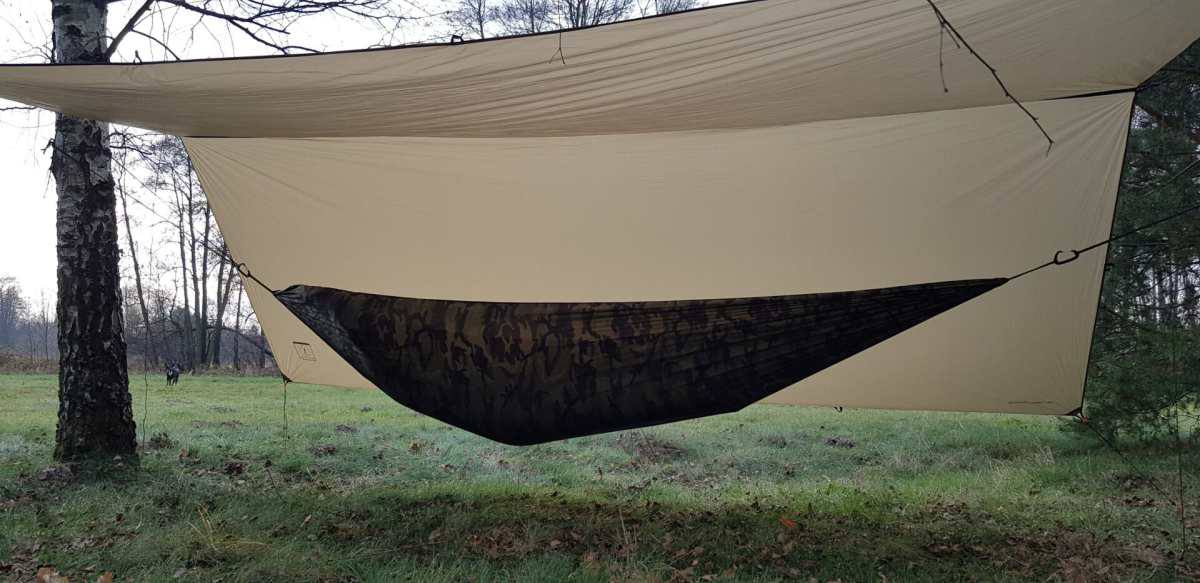 Bushmen Tarp 4x3 UL Dark olive 05