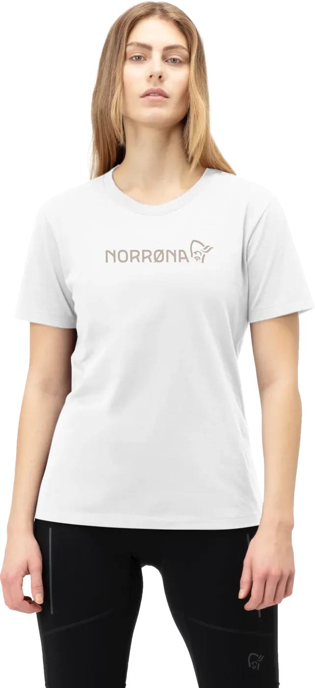 Norrøna Women's F29 Cotton Norrøna Viking Tee Valkoinen 04