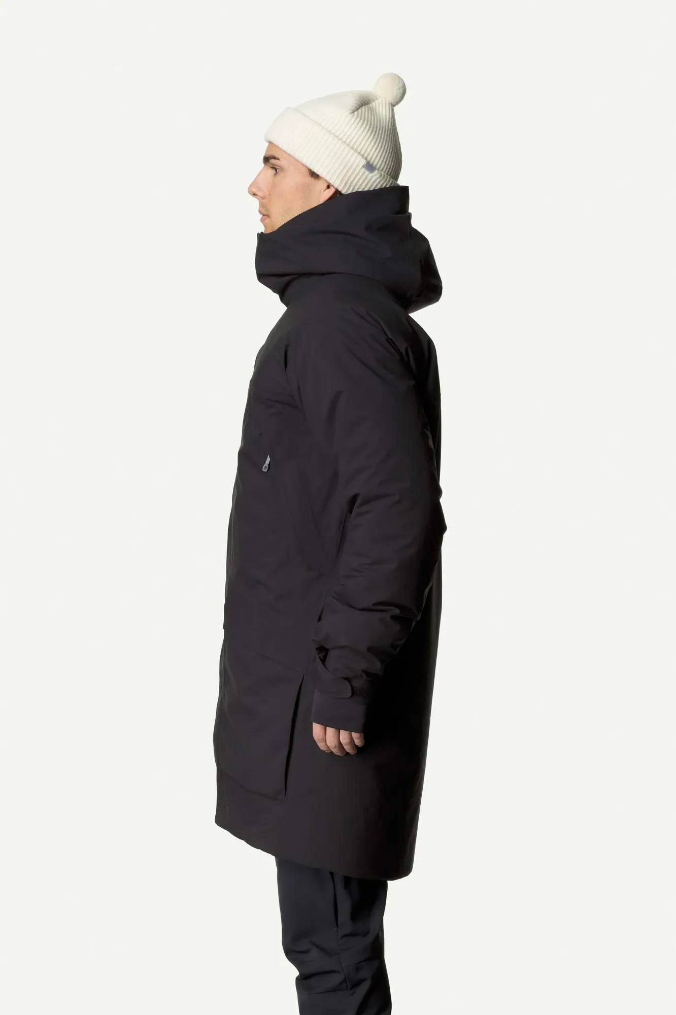 Houdini Men's Fall In Parka - Miesten vedenpitävä parkatakki Musta 03