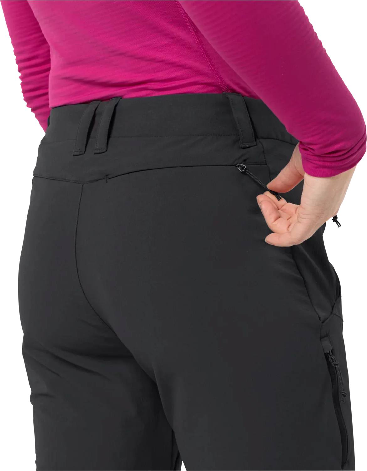 Jack Wolfskin Women's Glastal Winter Pant Black 04