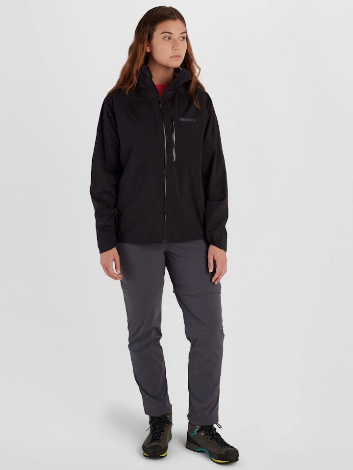 Marmot Women's Superalloy Bio Rain Jacket Musta 05