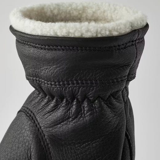 Hestra Buvika Deerskin Musta 03