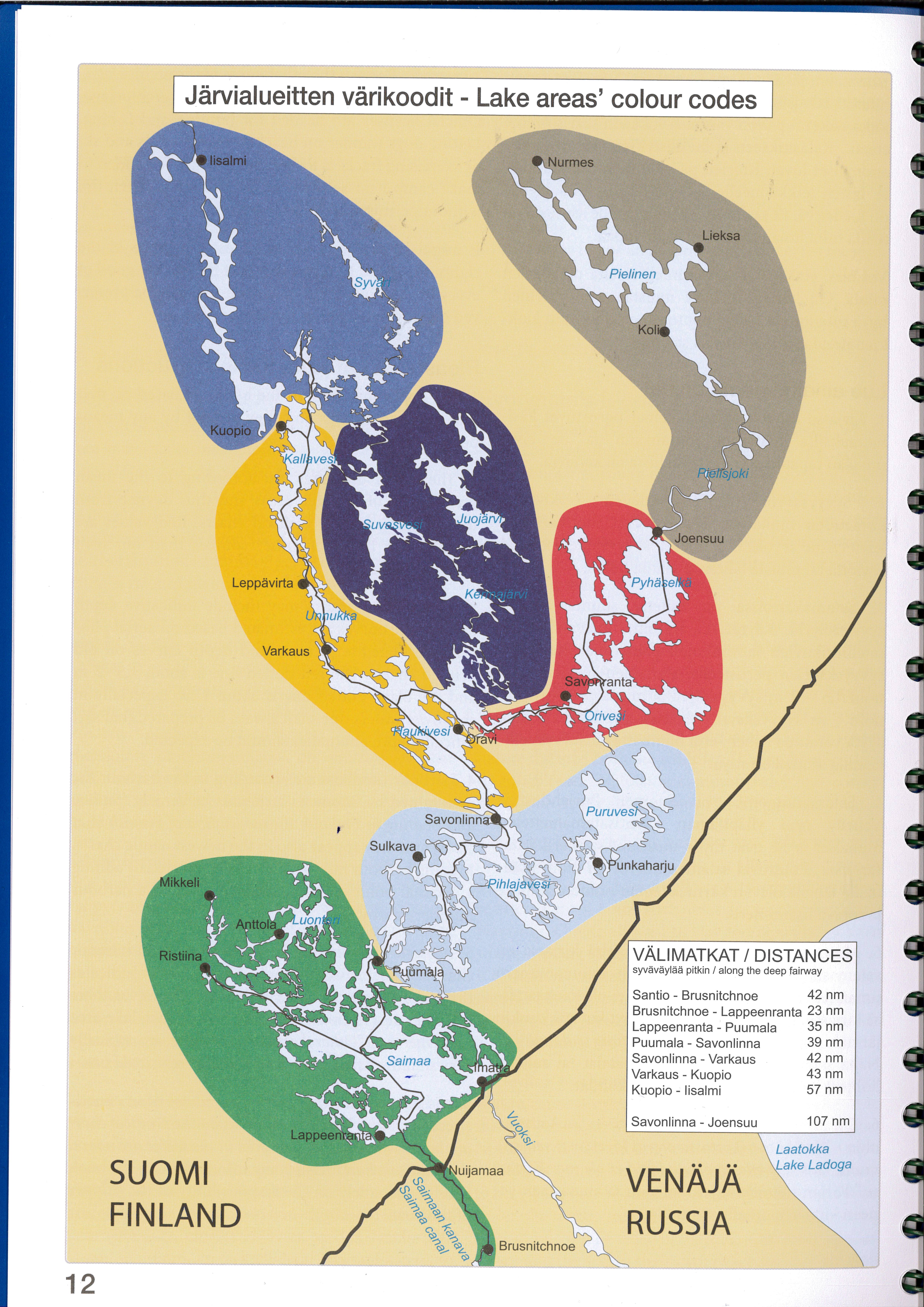 Turun Partio-Sissit ry Suuri Satamakirja  - Saimaa ja Vuoksen vesistö  02