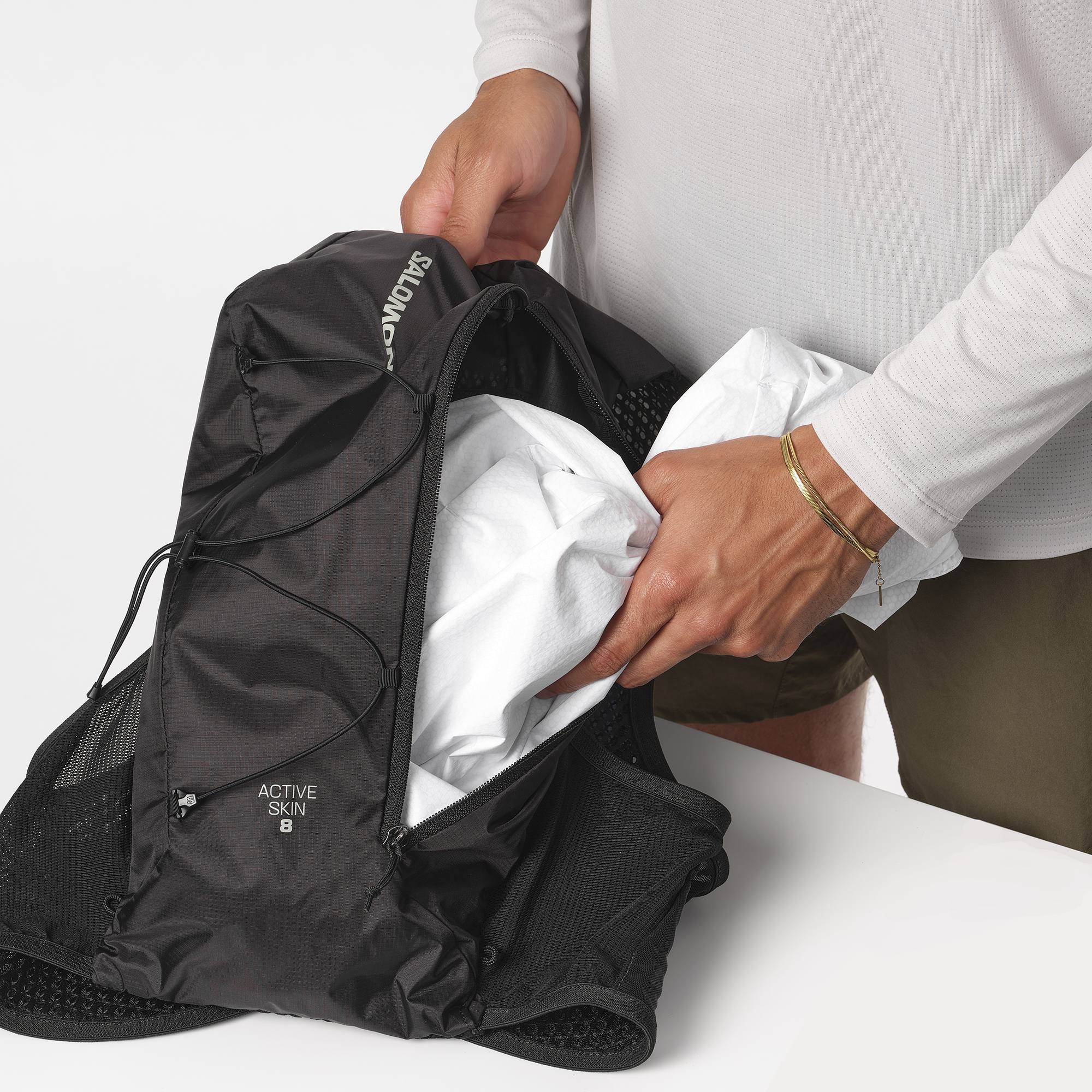 Salomon Active Skin 8 Set Black 09