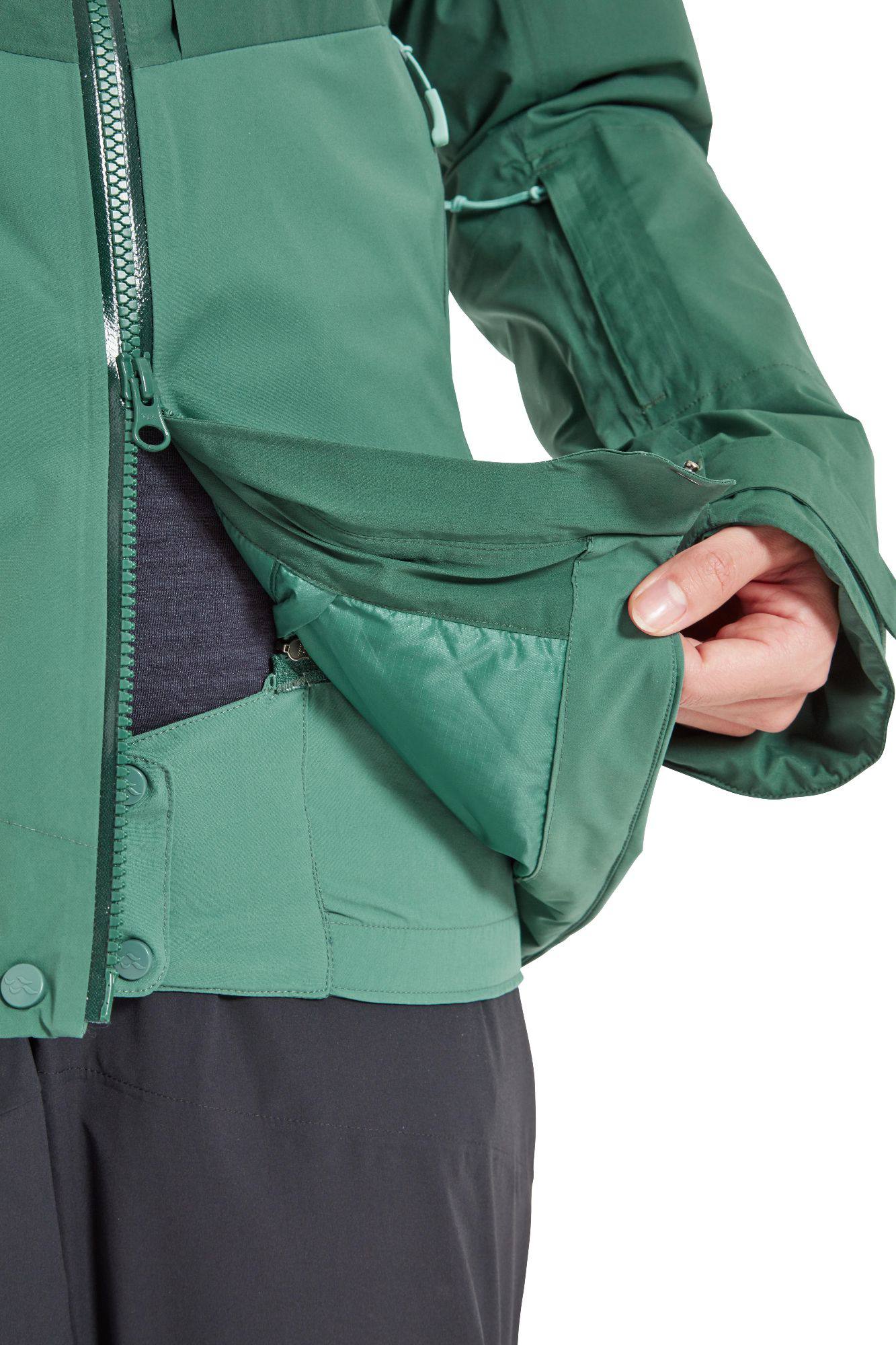 Rab Women's Khroma Diffract Insulated Ski Jacket Green slate / Eucalyptus 18