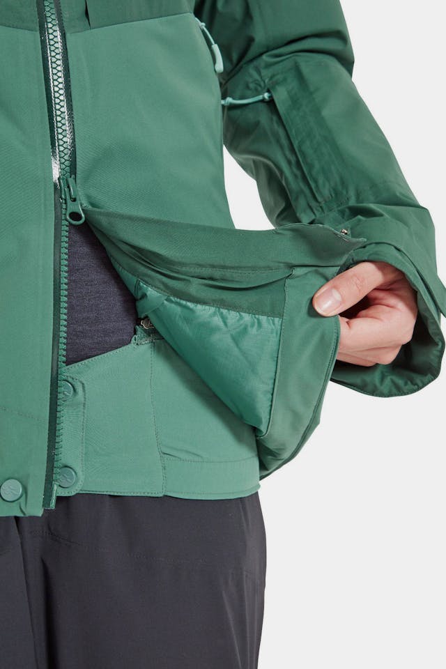 Rab Women's Khroma Diffract Insulated Ski Jacket Green slate / Eucalyptus 18