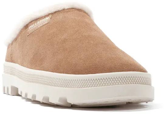 Palladium Palladune Mule Warm Light brown 06