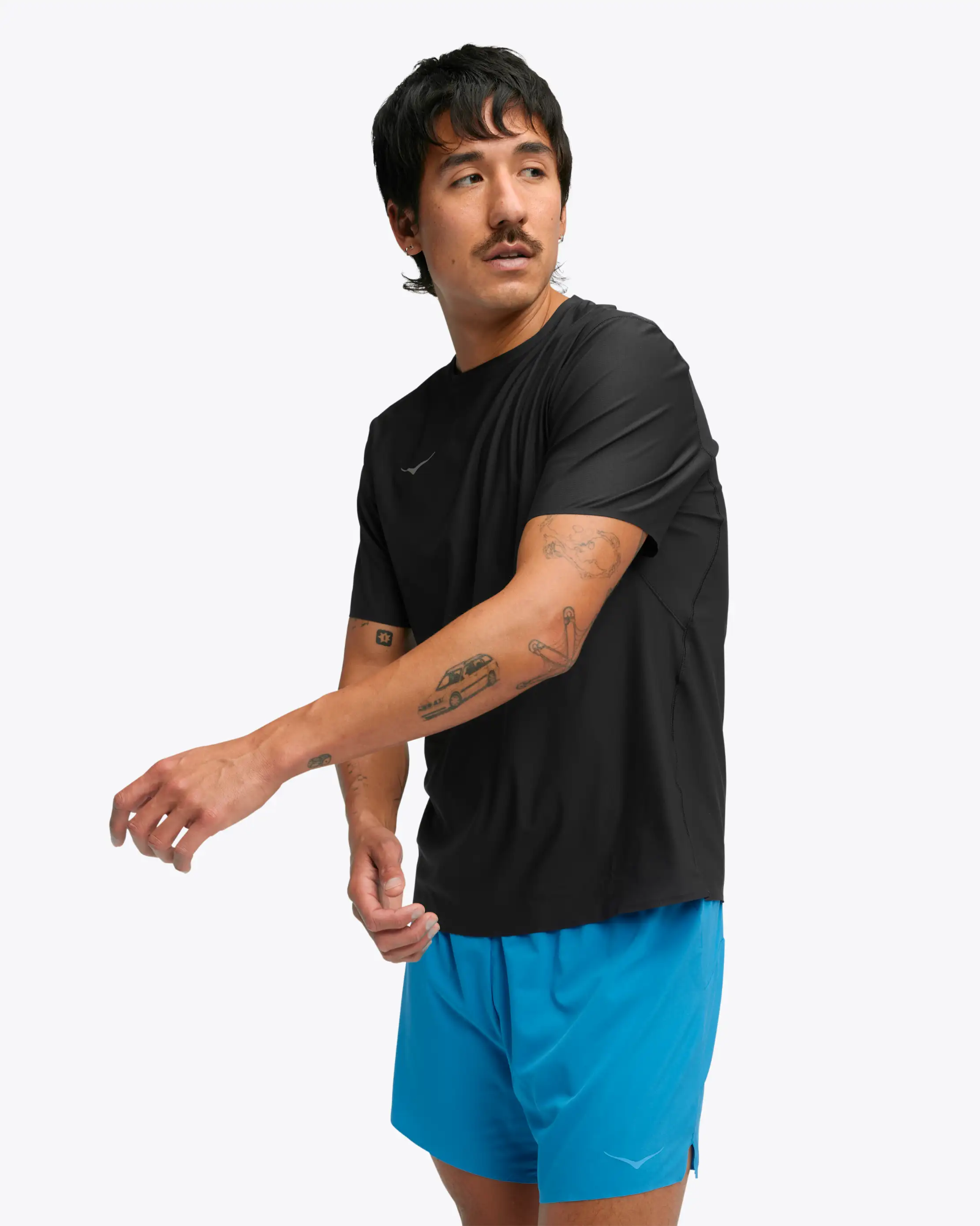 Hoka Men's Airolite S/S 2.0 Black 04