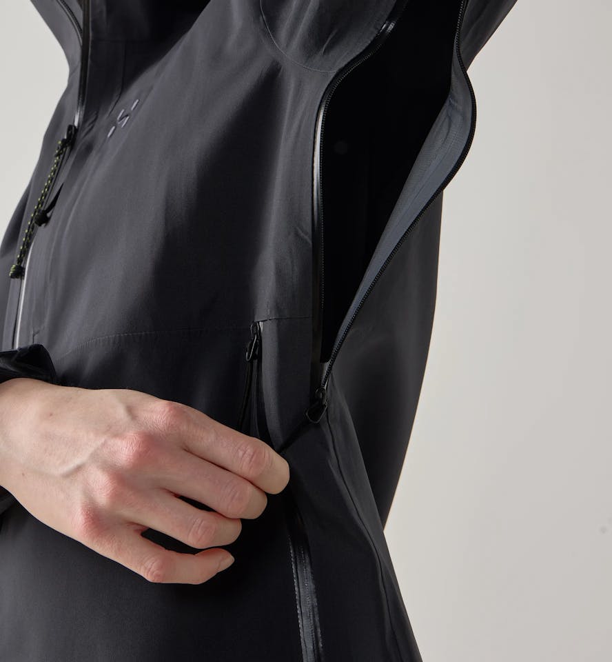 Haglöfs Women's Front Proof II Jacket True Black 07