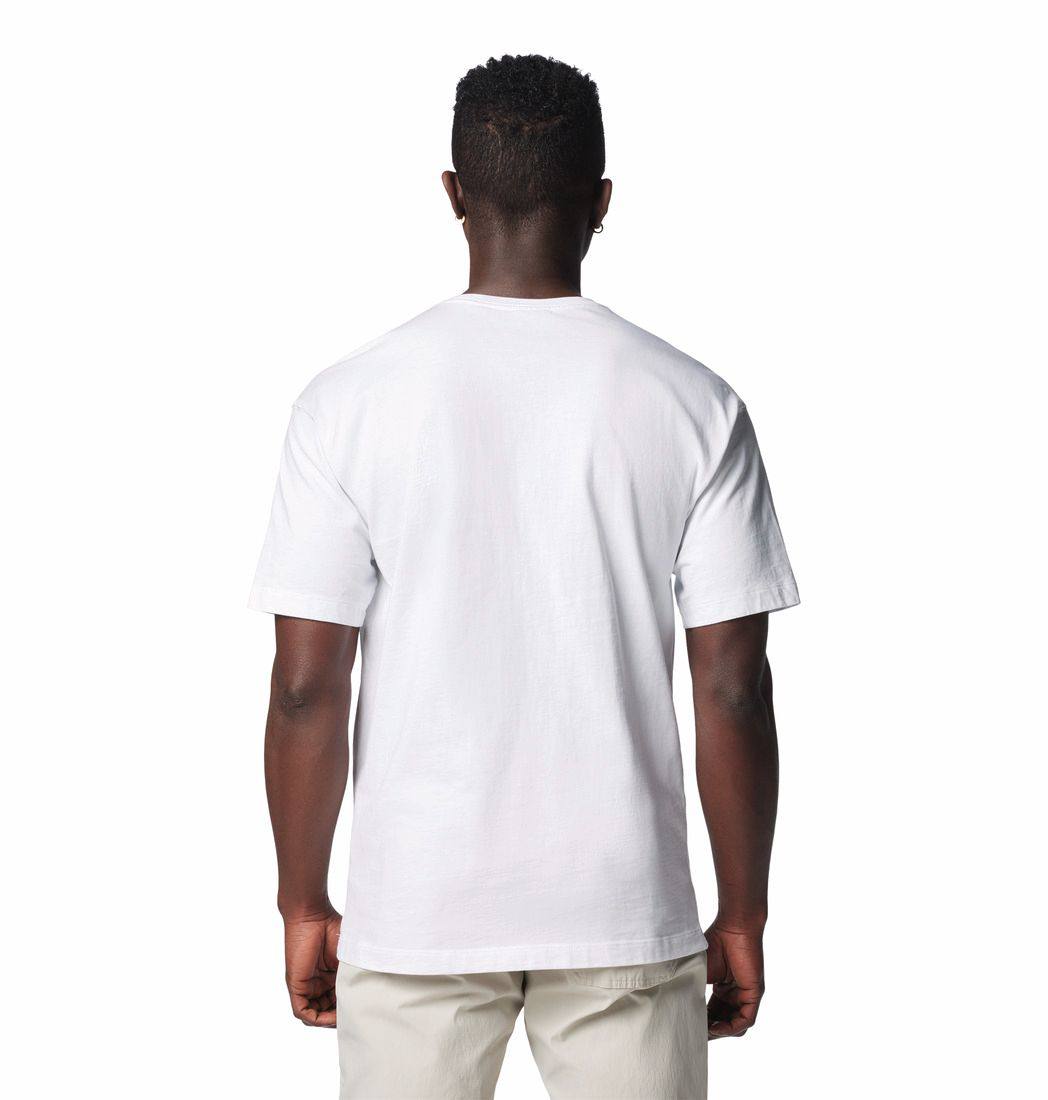 Columbia Men's Landroamer Pocket Tee Valkoinen 06