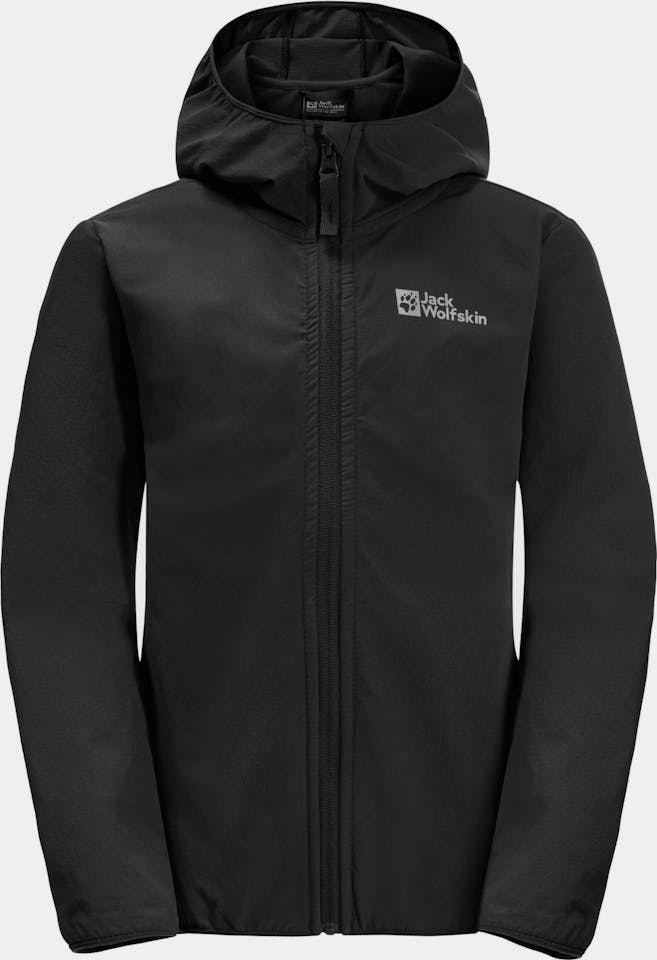 Jack Wolfskin Kid's Solyd Jacket Black 01