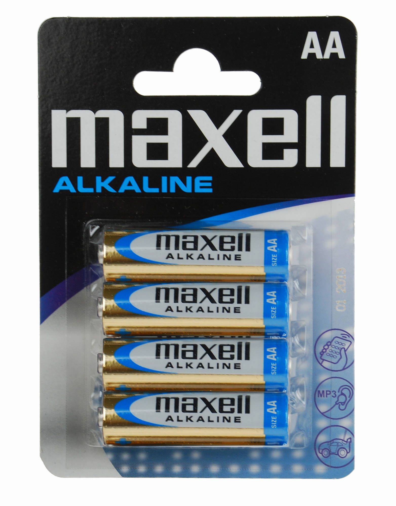 Maxell AA 4-pack