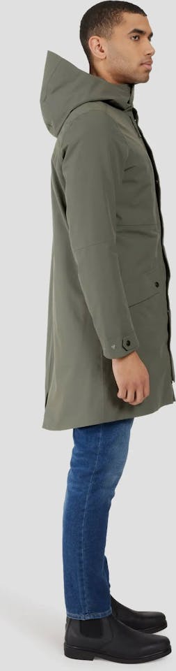 Didriksons Men's Falke Parka - Miesten talvitakki Tummanvihreä 06