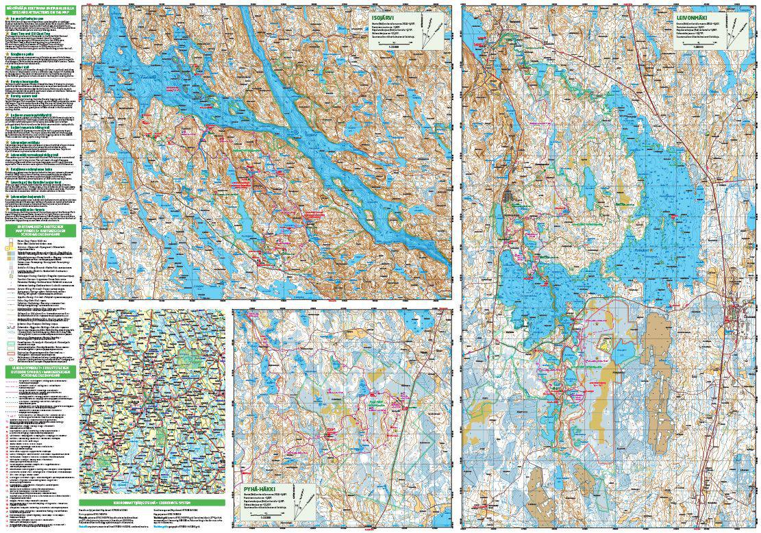 Karttakeskus Etelä-Konnevesi Leivonmäki Isojärvi Pyhä-Häkki  03