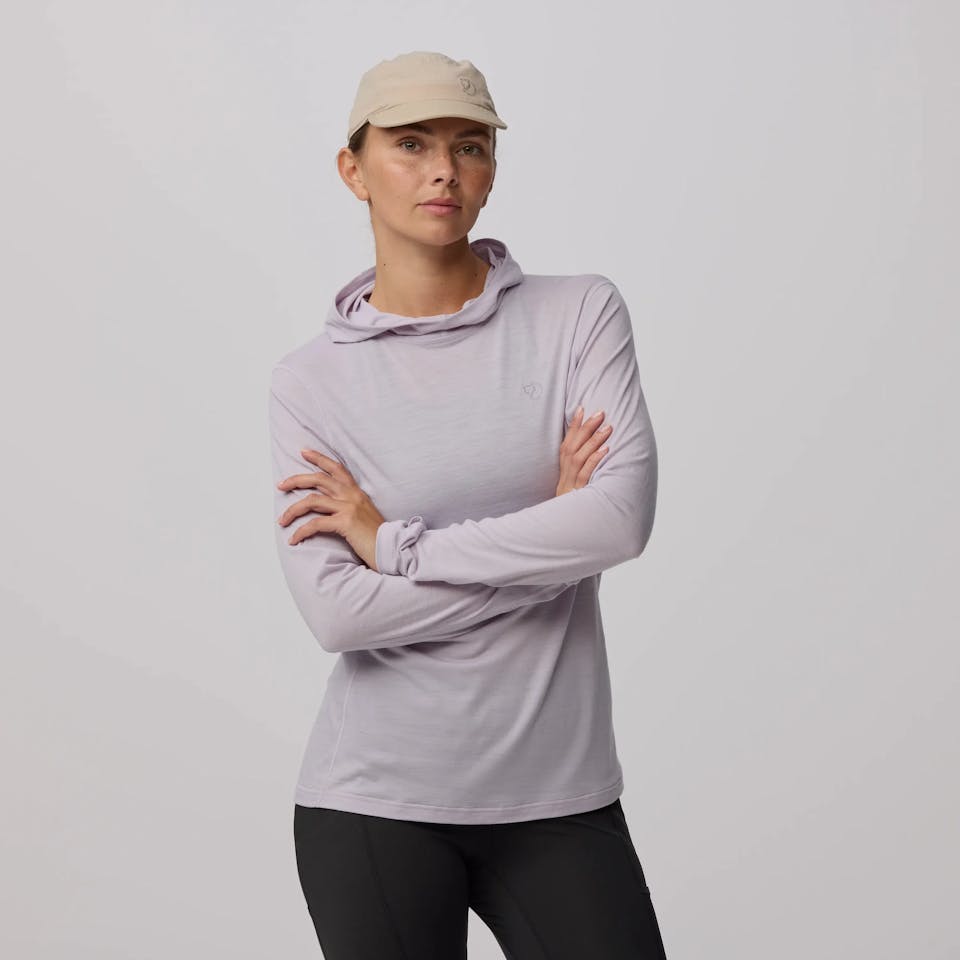 Fjällräven Women's Abisko Wool Hoodie Patina Green 10